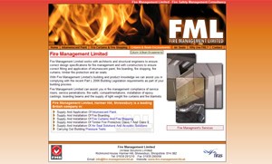 Fire Management Limited website image