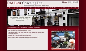 Red Lion Coaching Inn website image