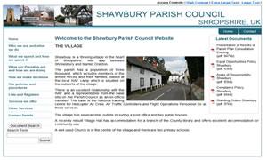Shawbury Parish Council website image