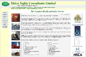 Shires Safety website image