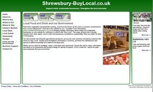 Shrewsbury Buy Local website image