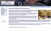 Shropshire Wheelchair Users Group Website